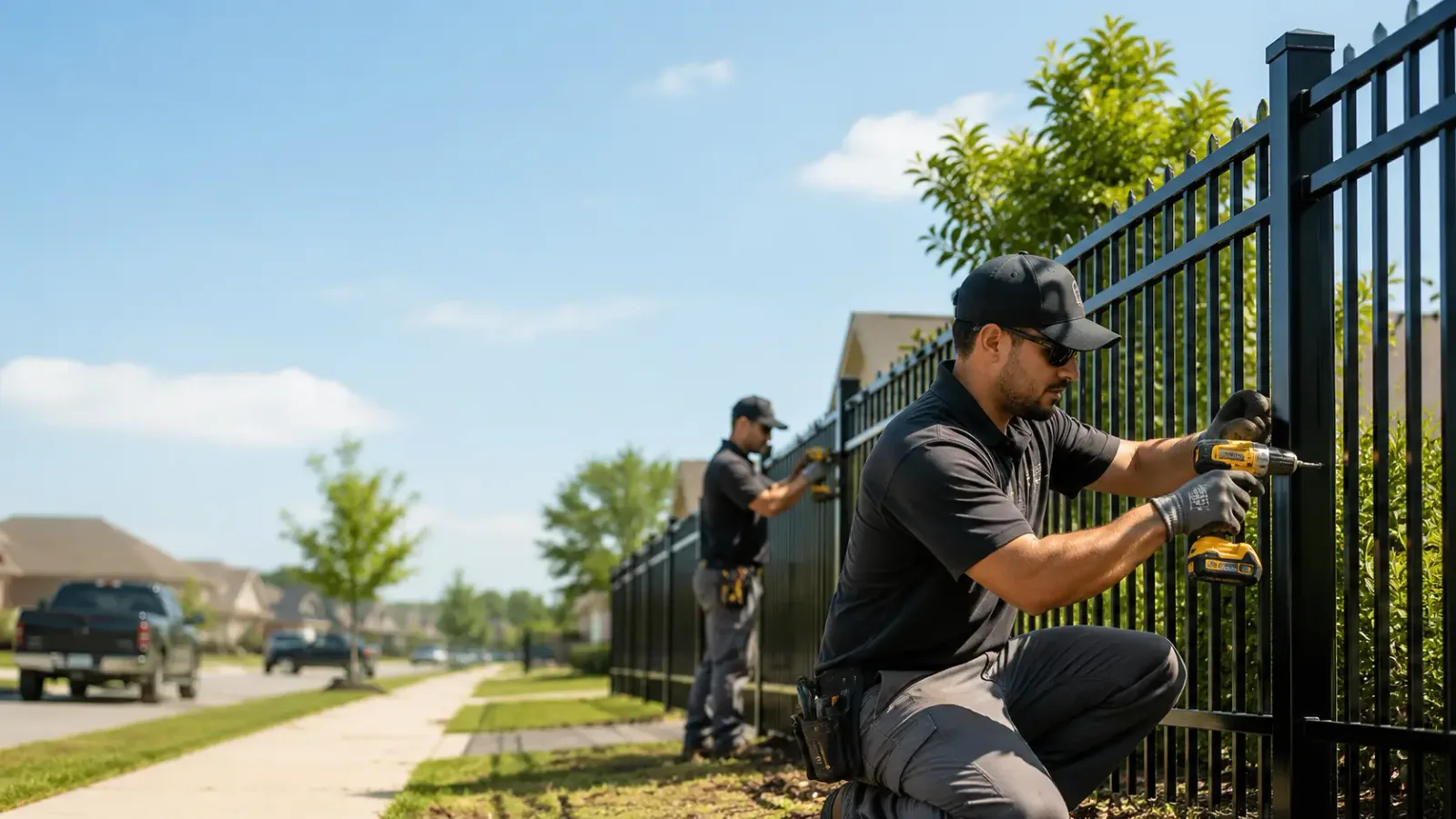 Metal Fence Installation in Tichnor, AR